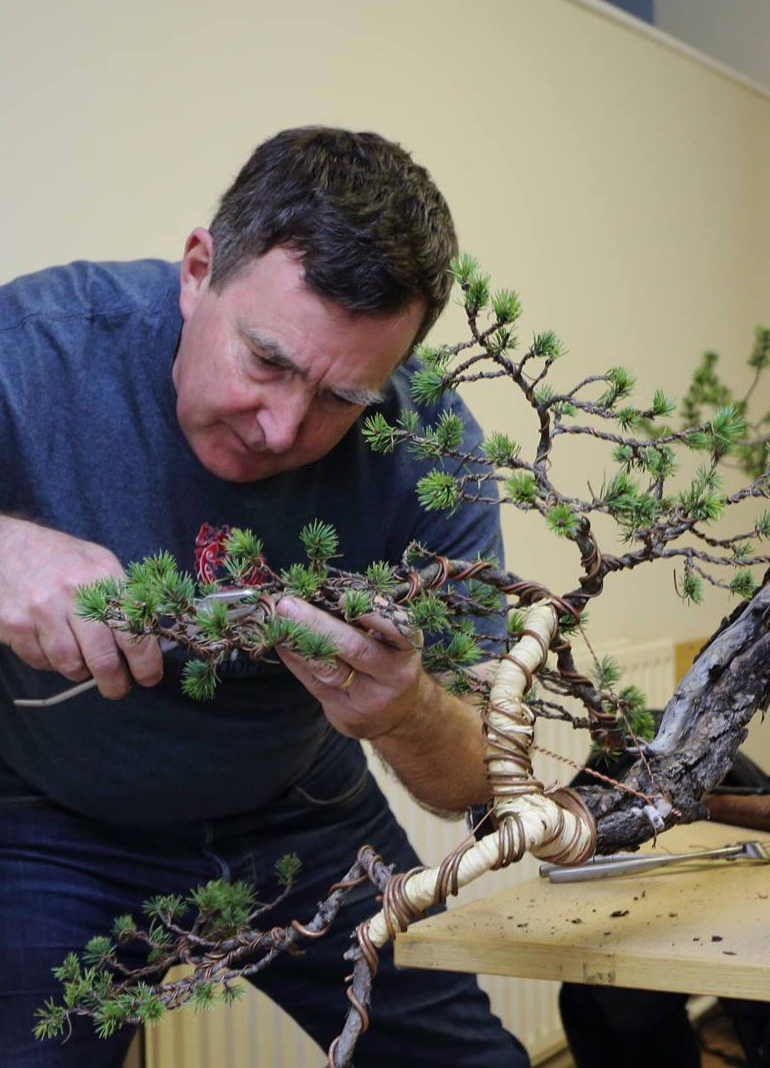 Tony Tickle with Pine